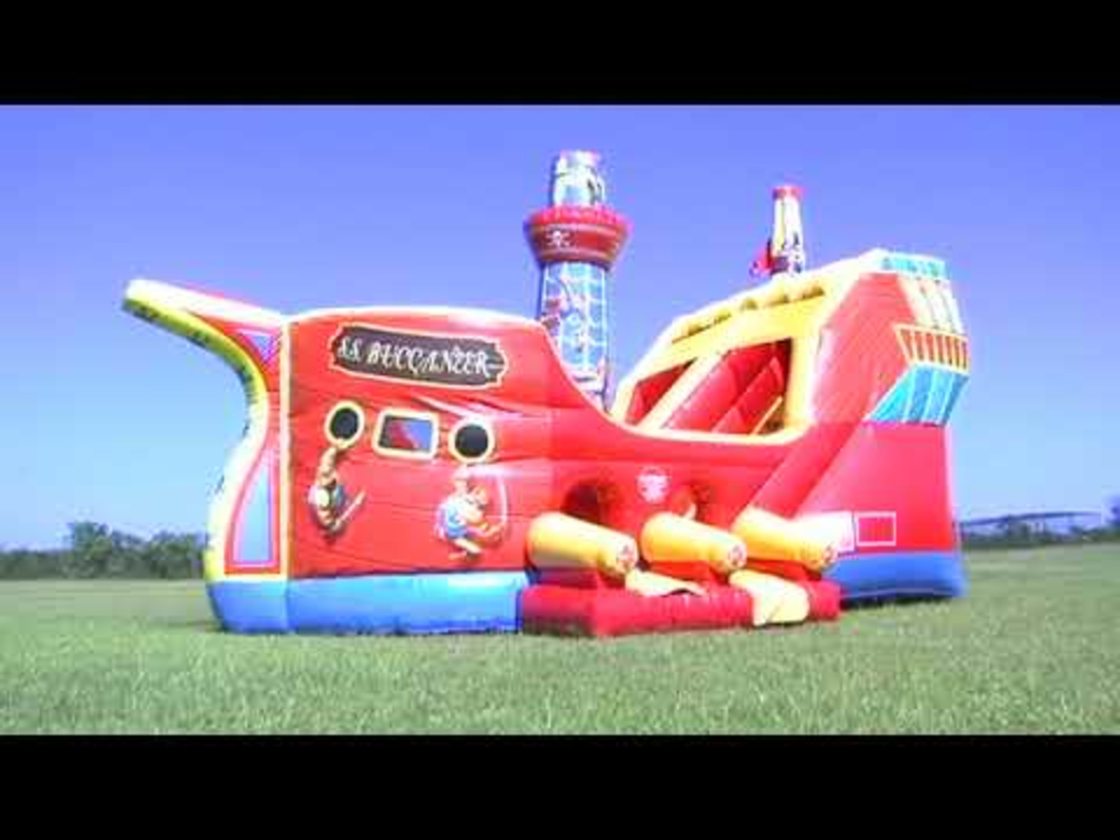 Pirate Ship Climb and Slide - Video