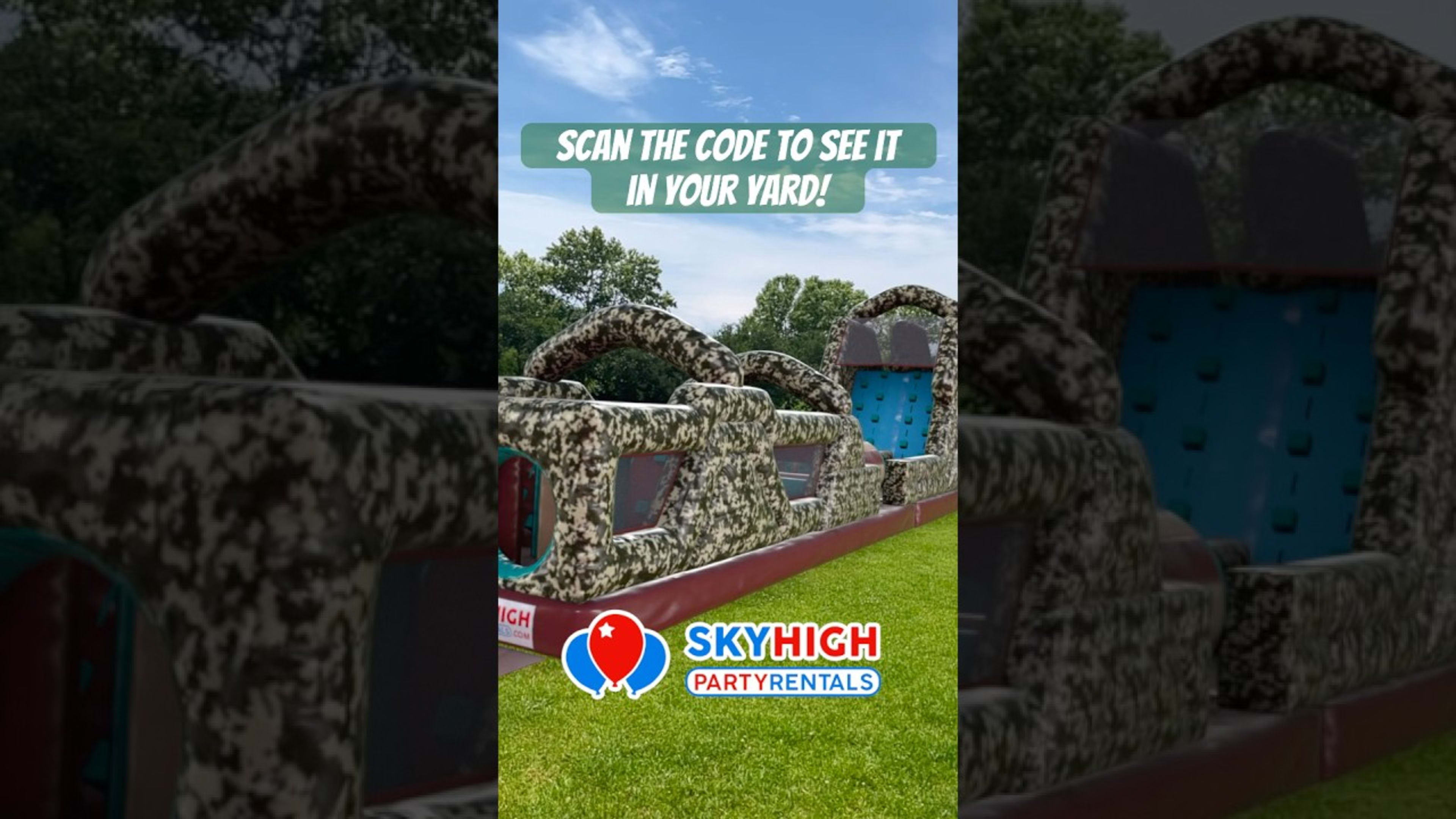 SkyHigh party rentals product featured video