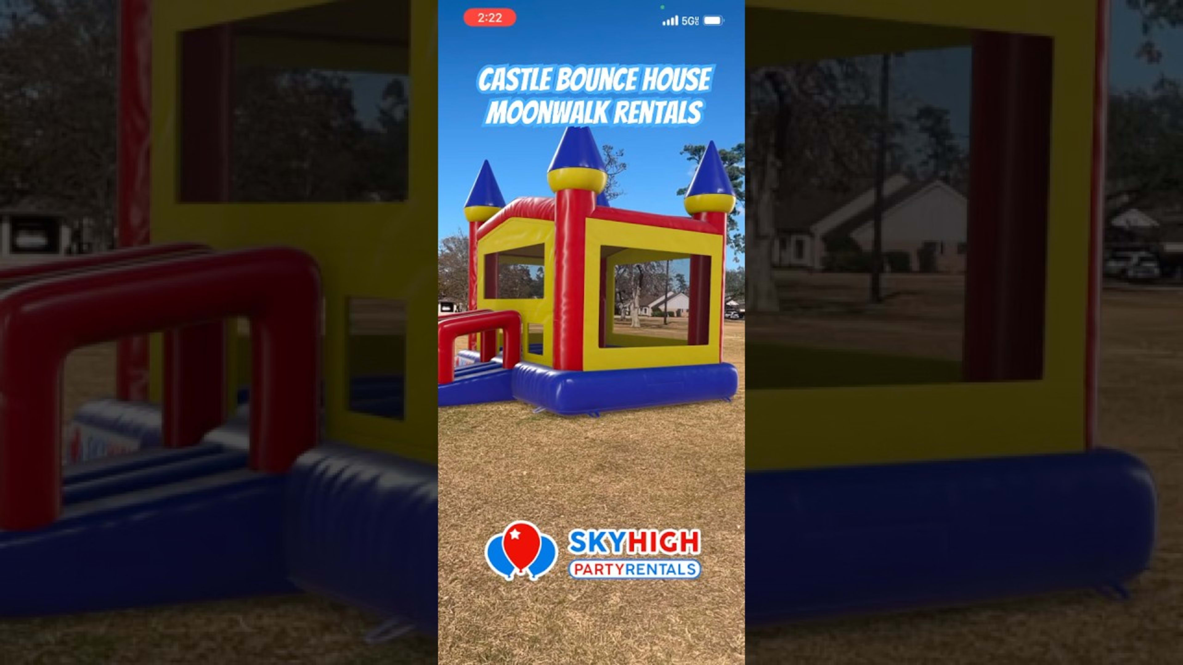 SkyHigh party rentals product featured video