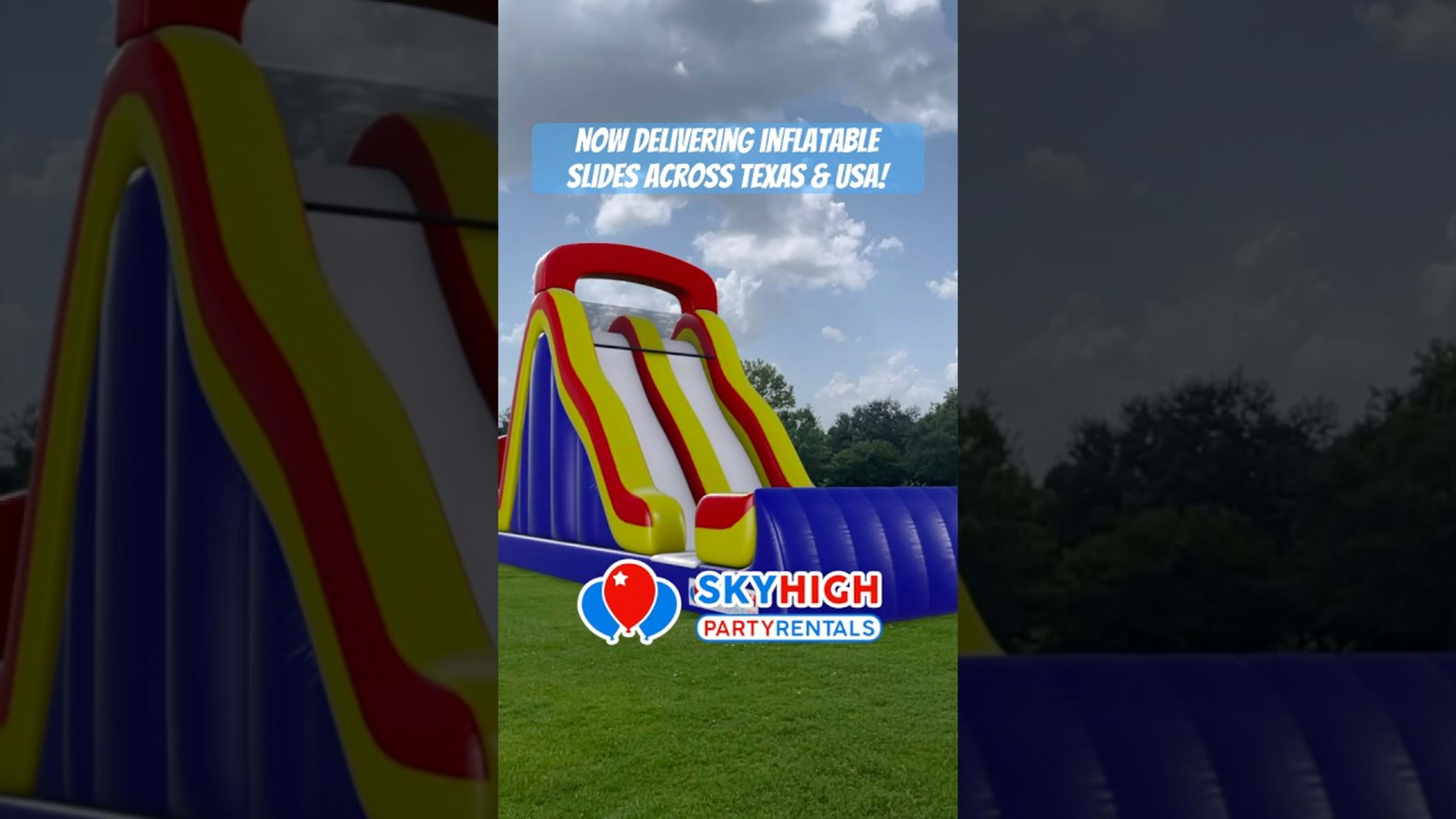 SkyHigh party rentals product featured video