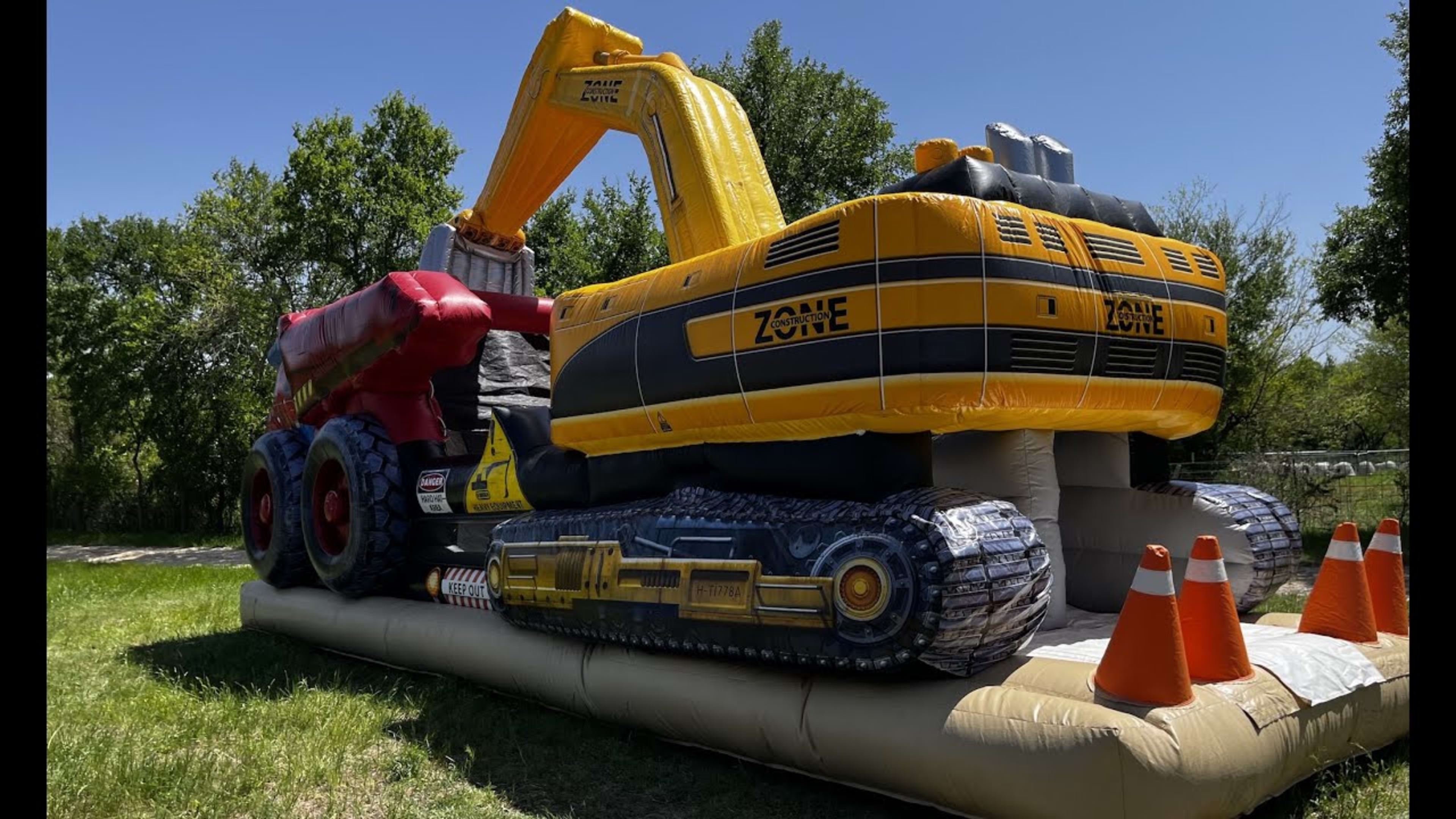 Construction Zone Obstacle Course - Video