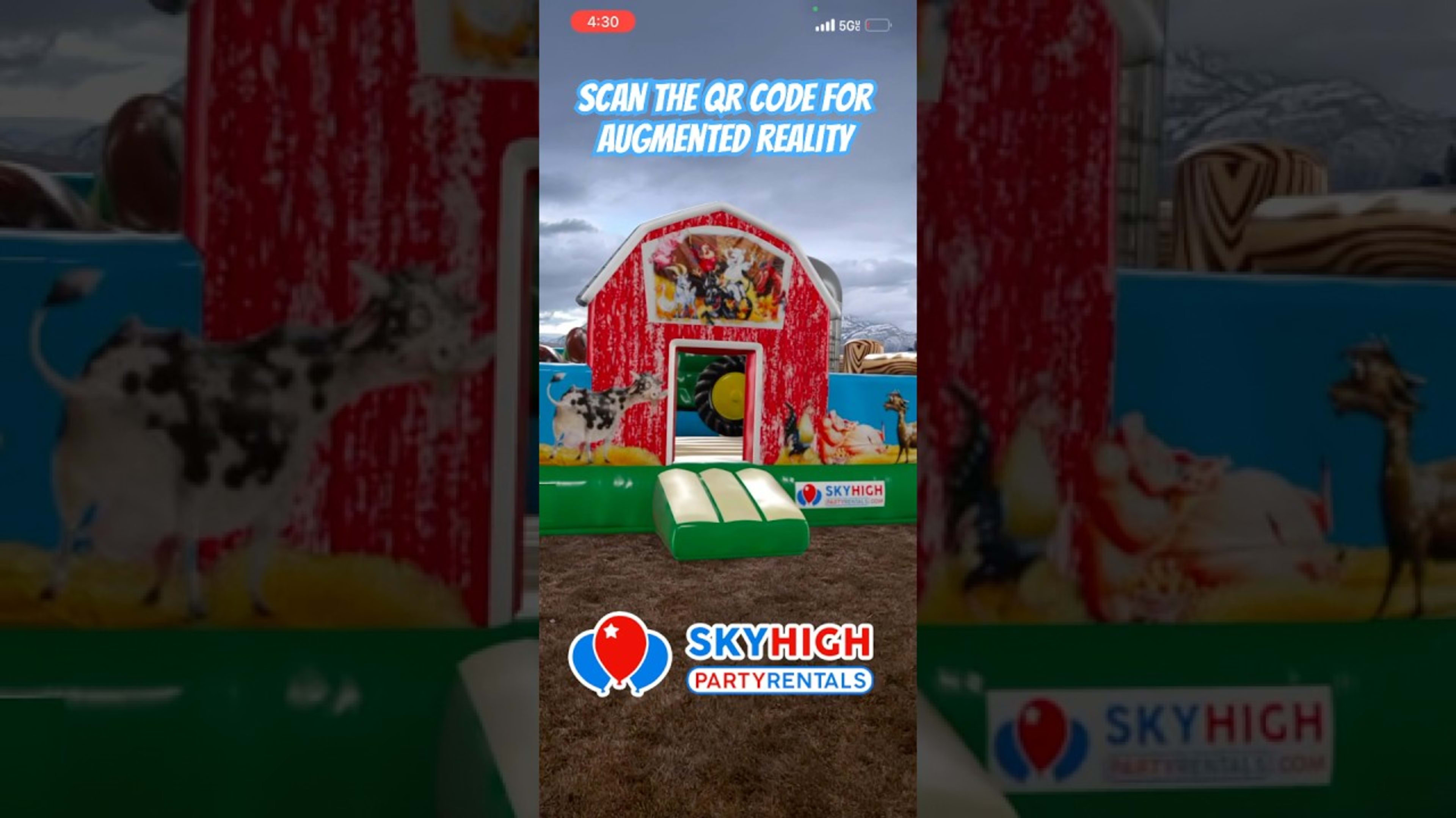SkyHigh party rentals product featured video