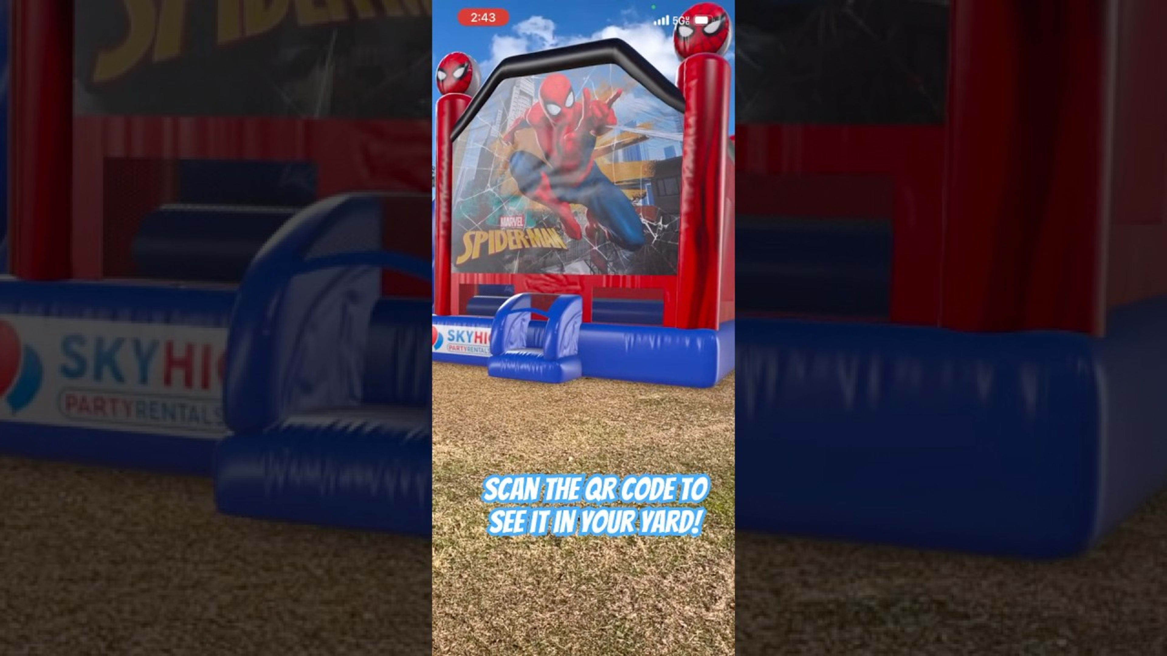 SkyHigh party rentals product featured video