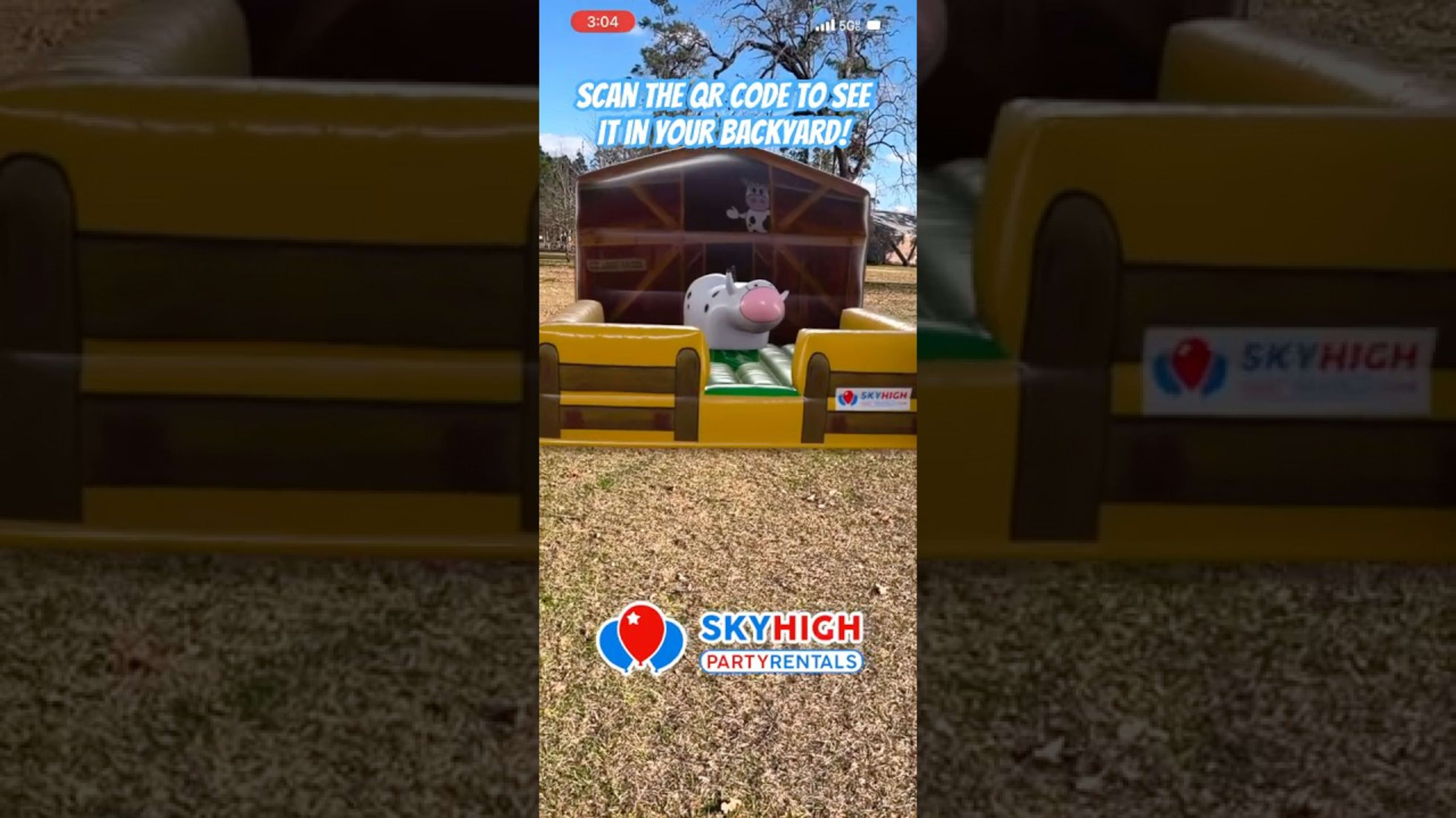 SkyHigh party rentals product featured video