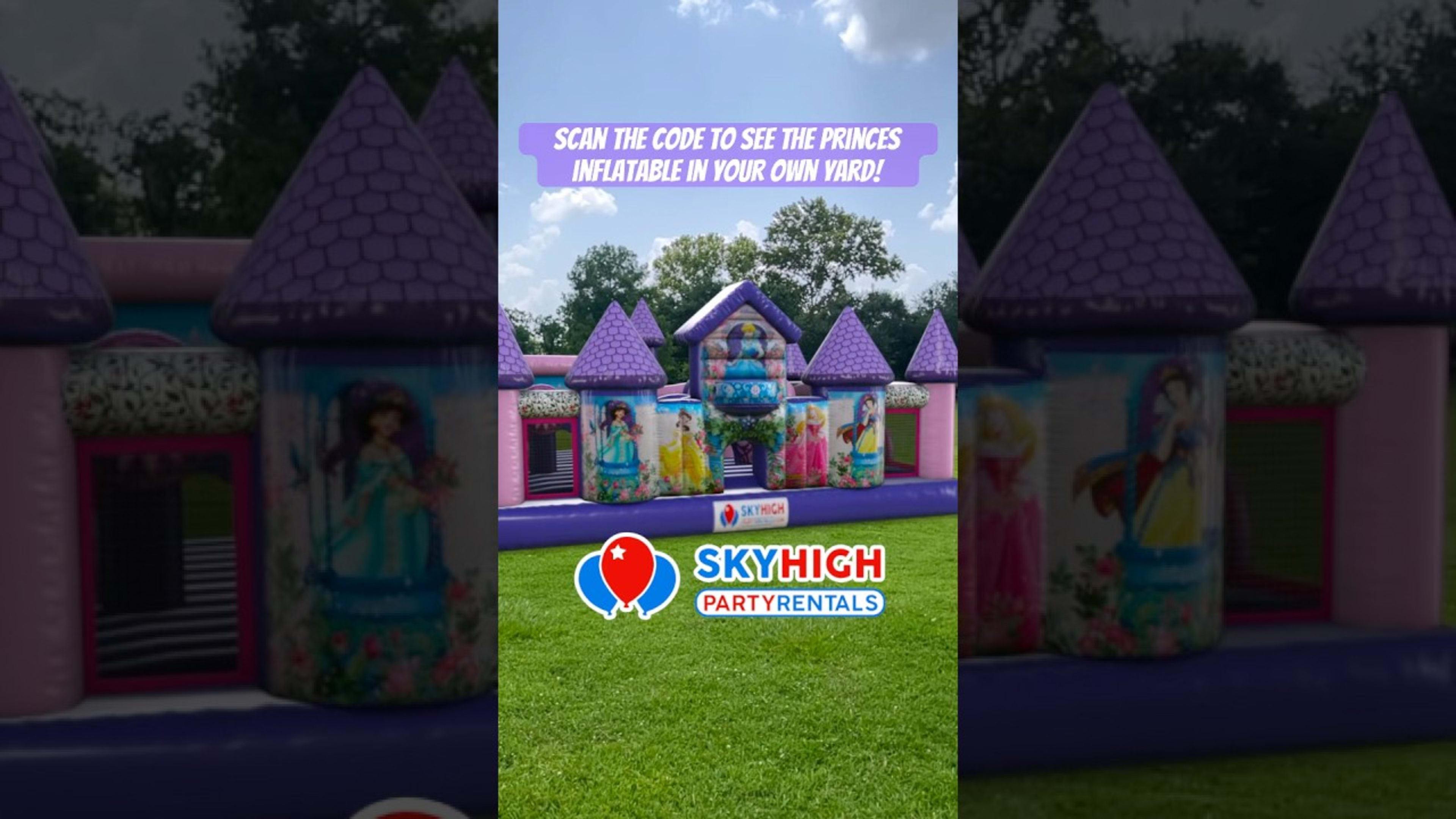 SkyHigh party rentals product featured video