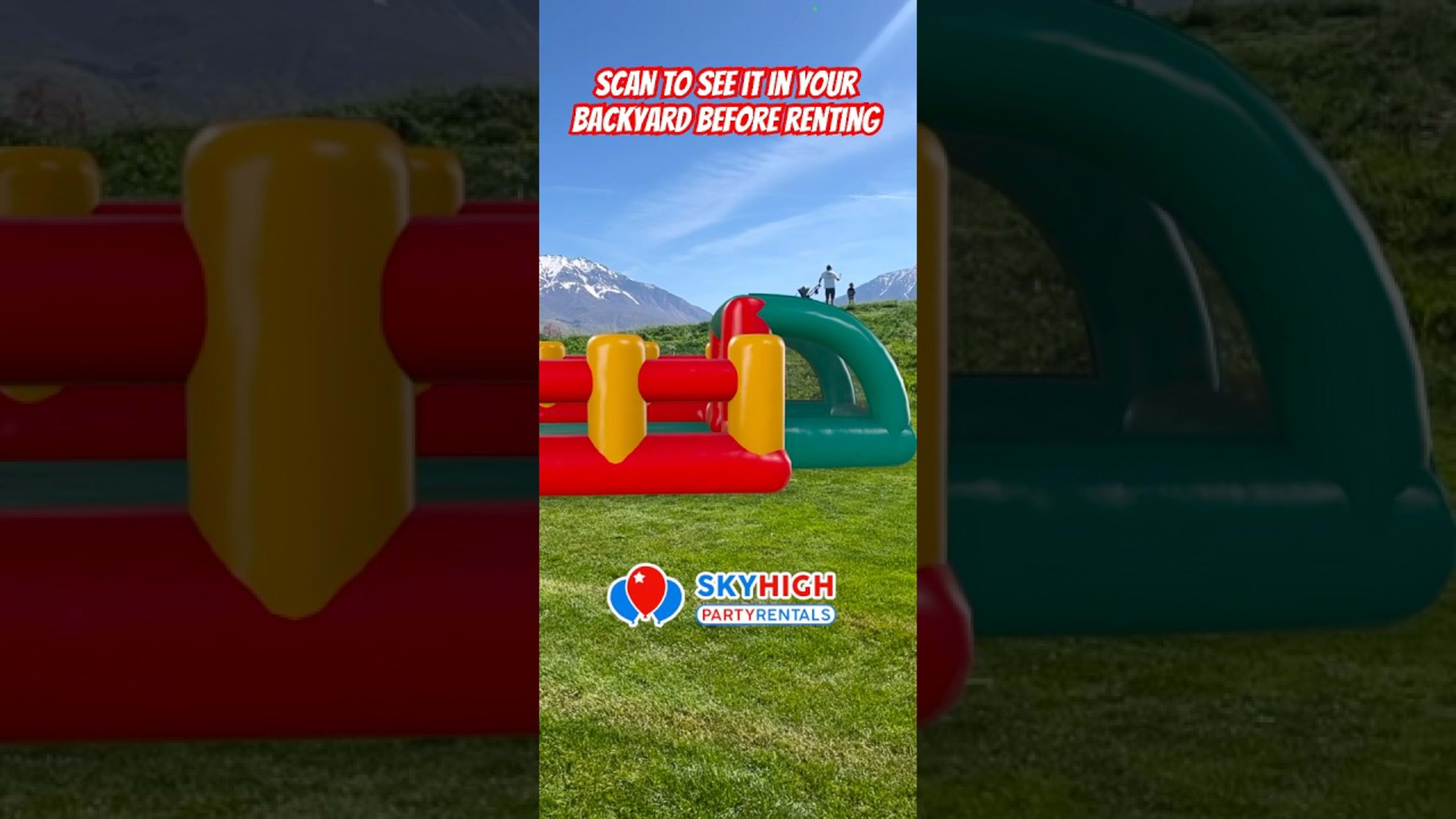 SkyHigh party rentals product featured video