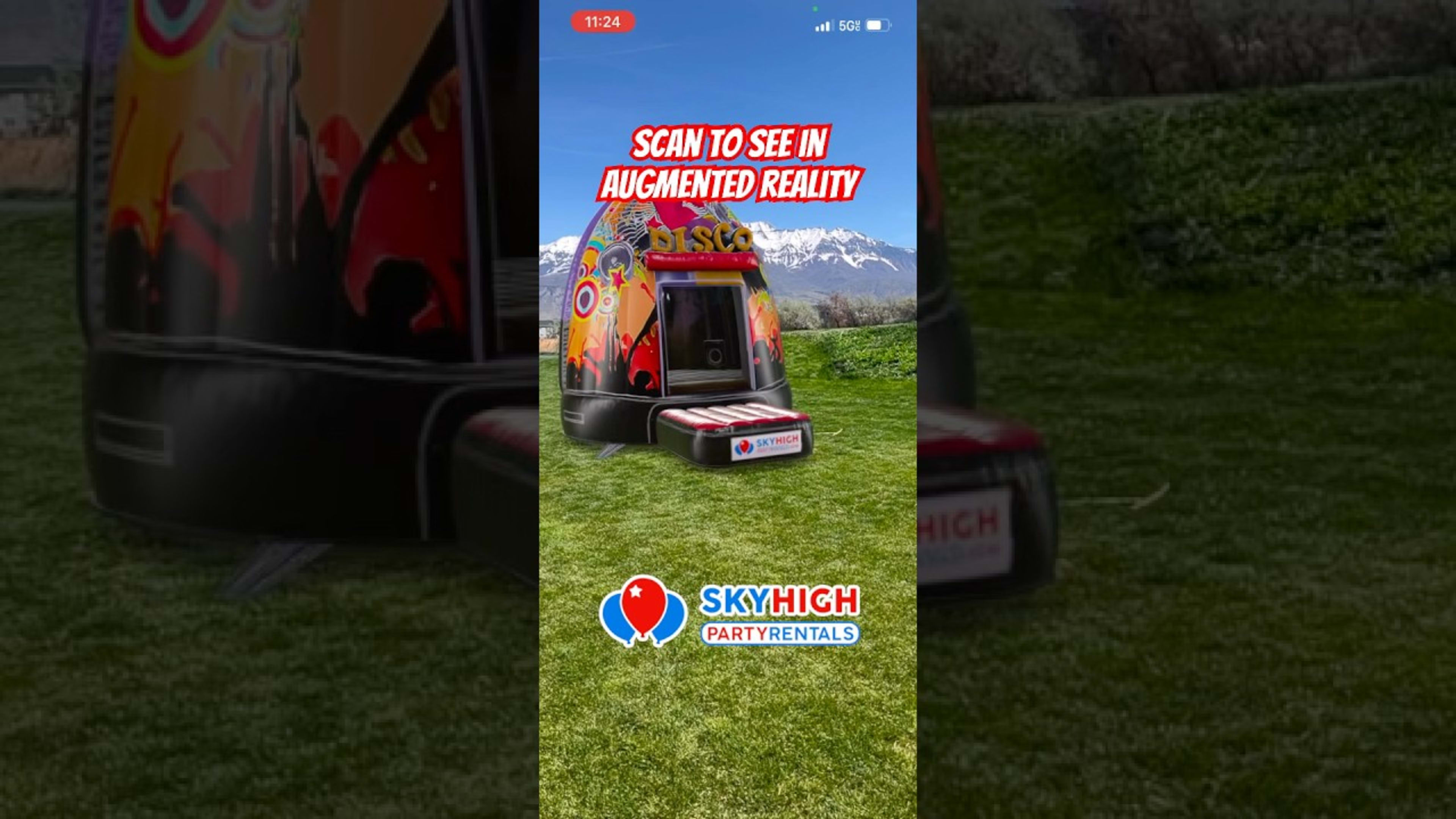 SkyHigh party rentals product featured video