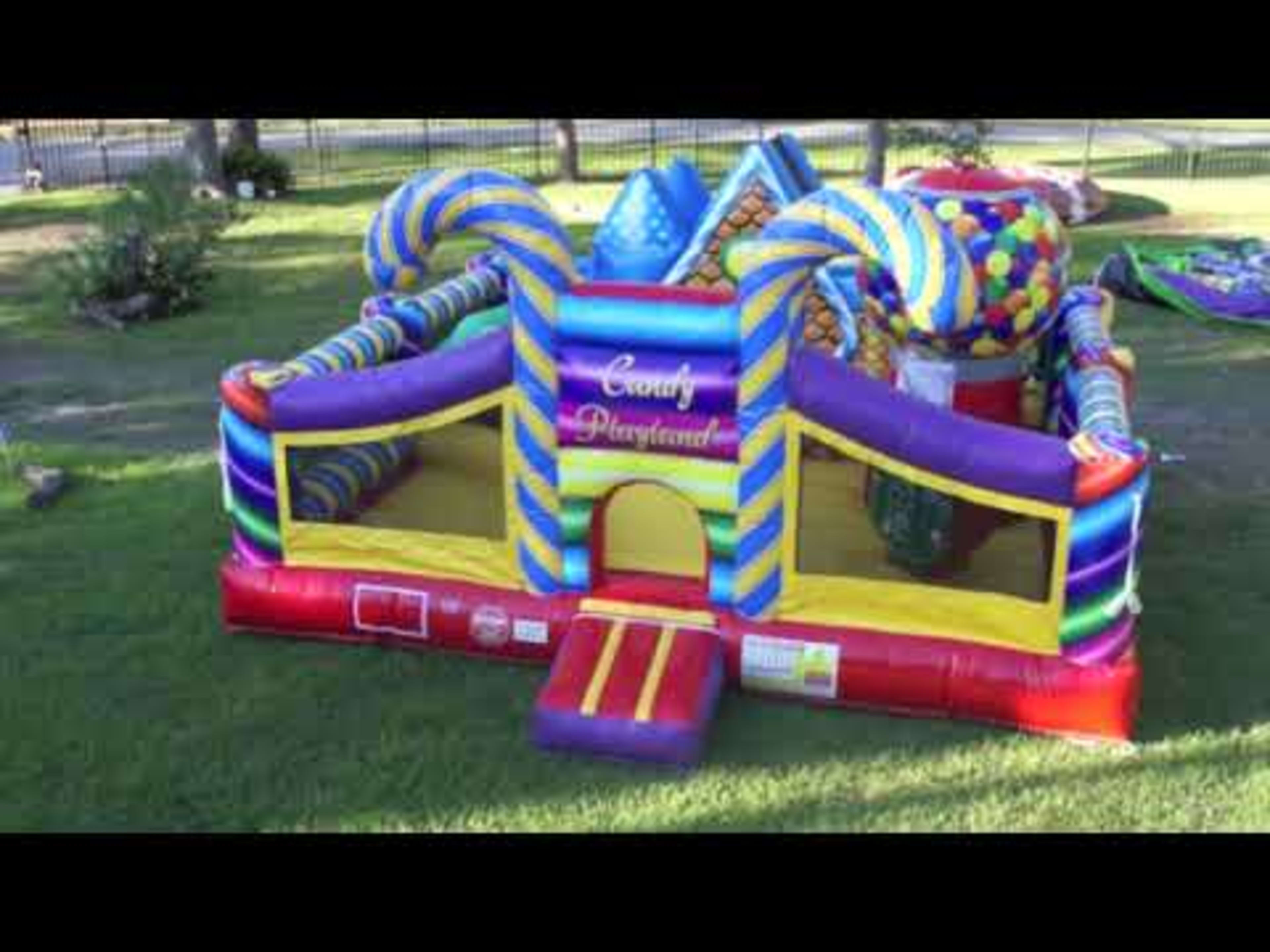 Candy Toddler Playland w/ Gingerbread House - Video
