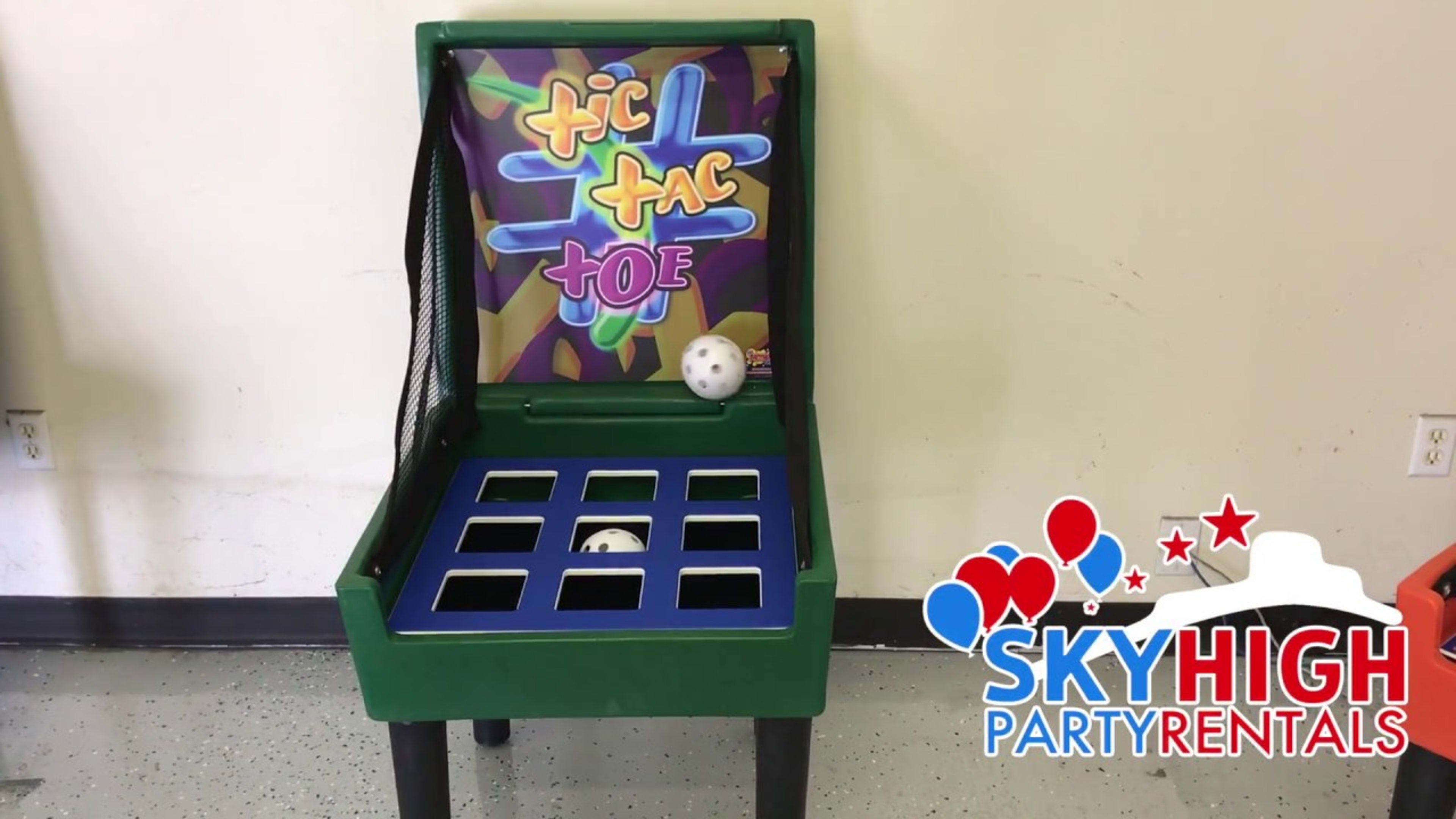 Tic Tac Toe Carnival Game - Video