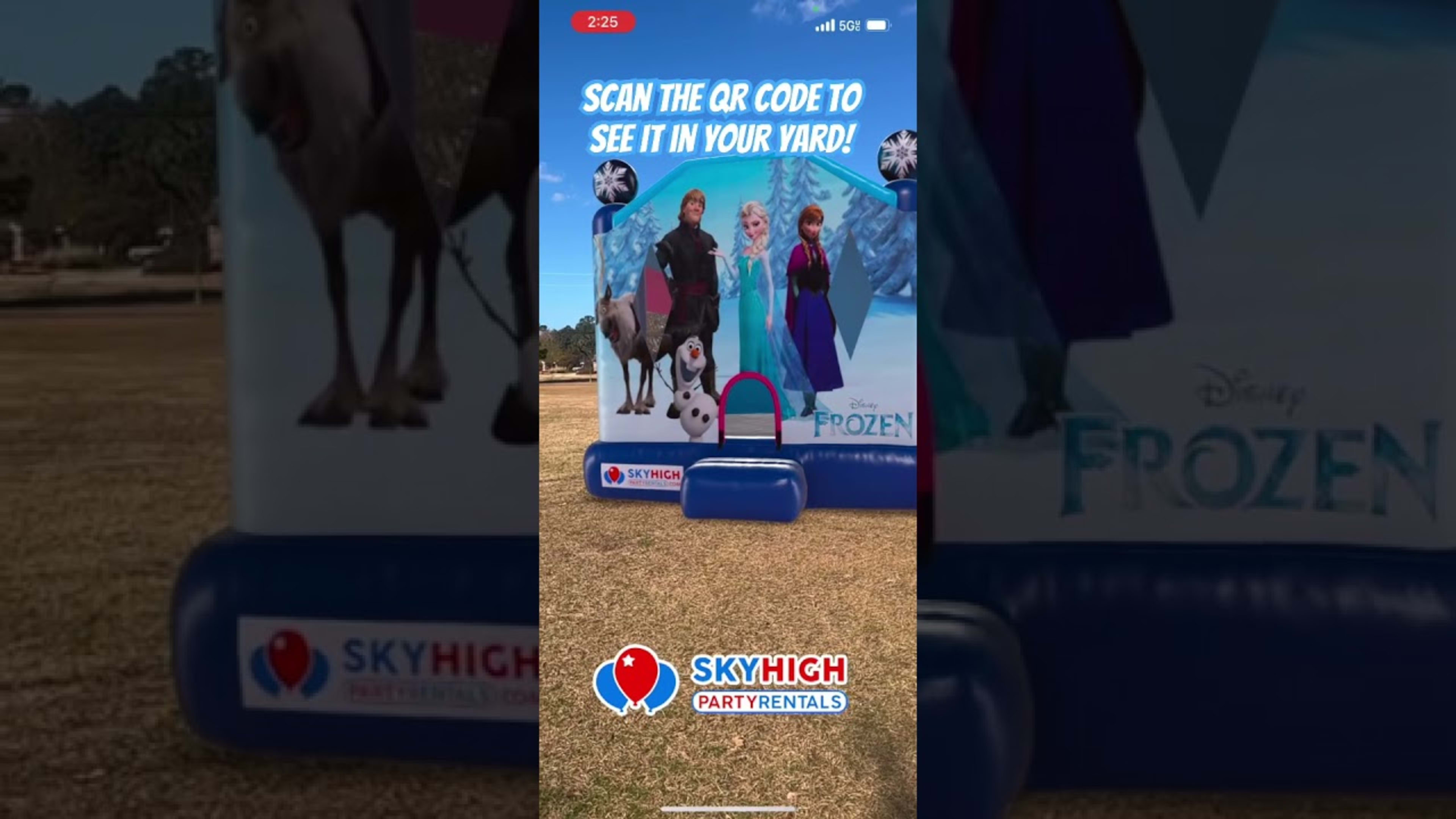 SkyHigh party rentals product featured video