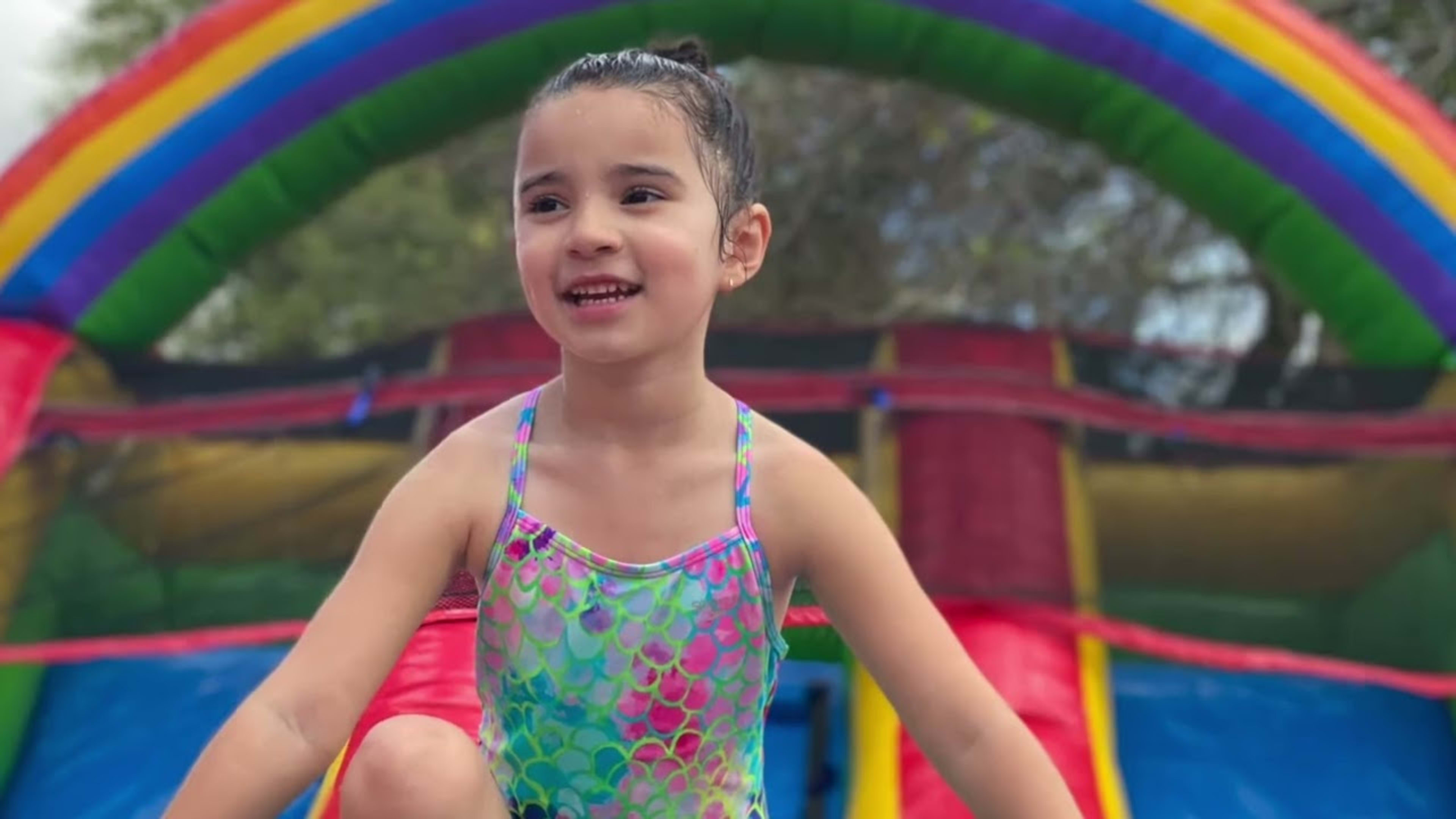 12ft Rainbow Kids Double Slide (Dry/Wet) - Video