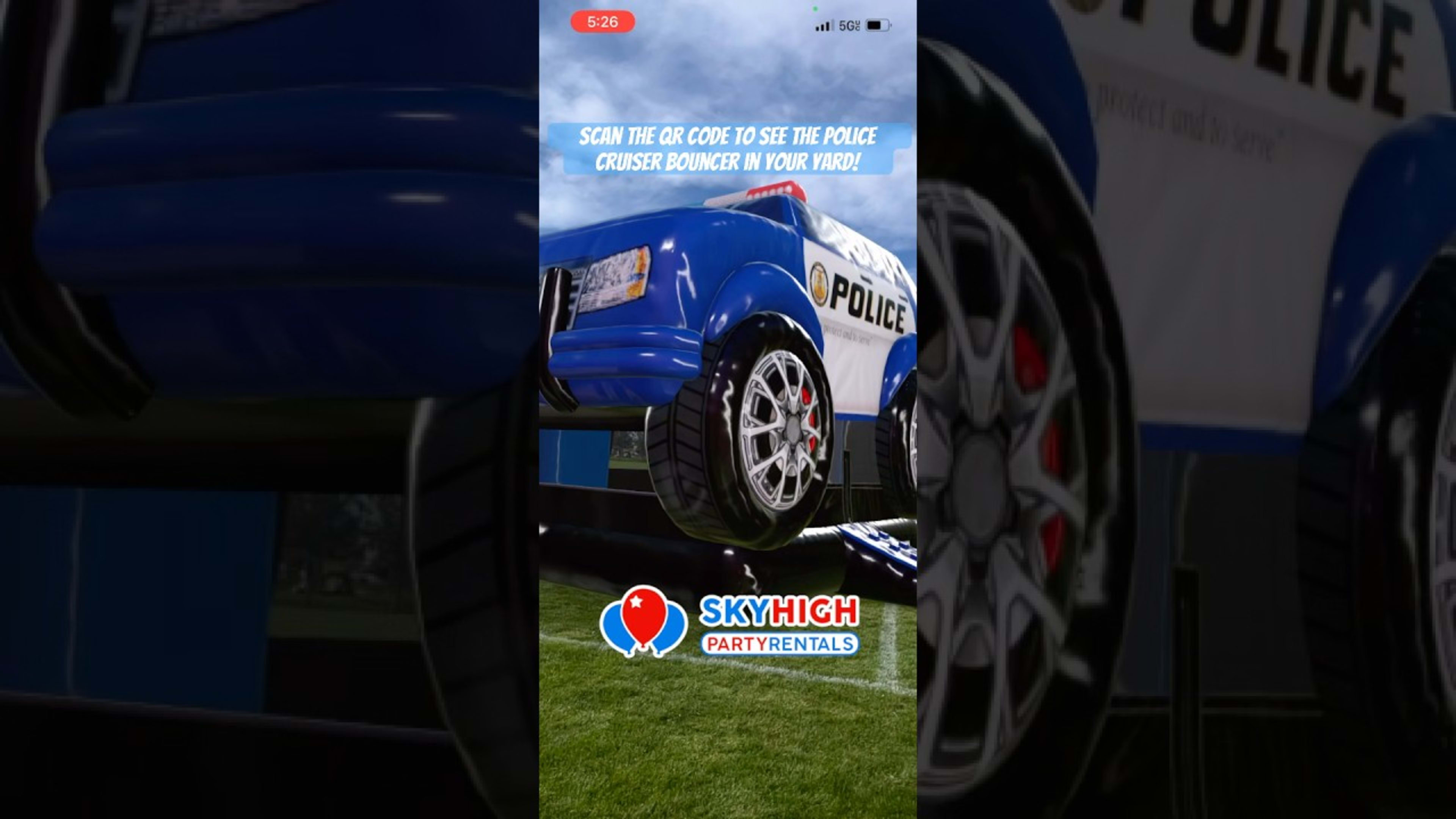 SkyHigh party rentals product featured video