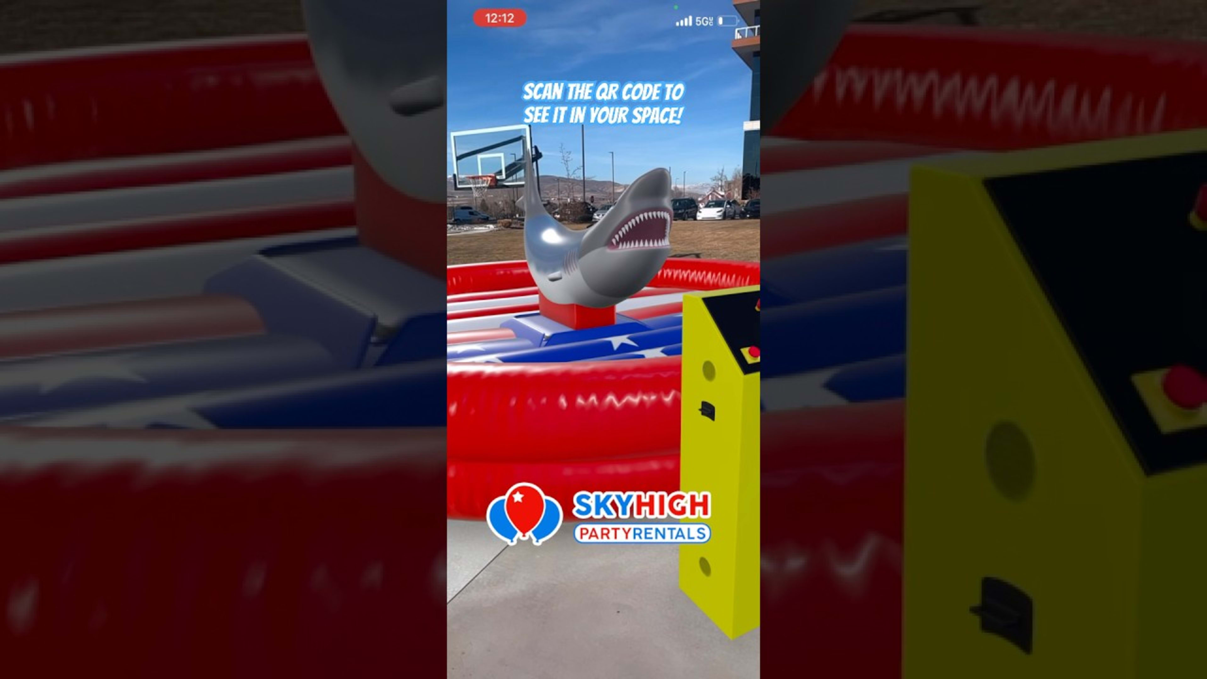 SkyHigh party rentals product featured video