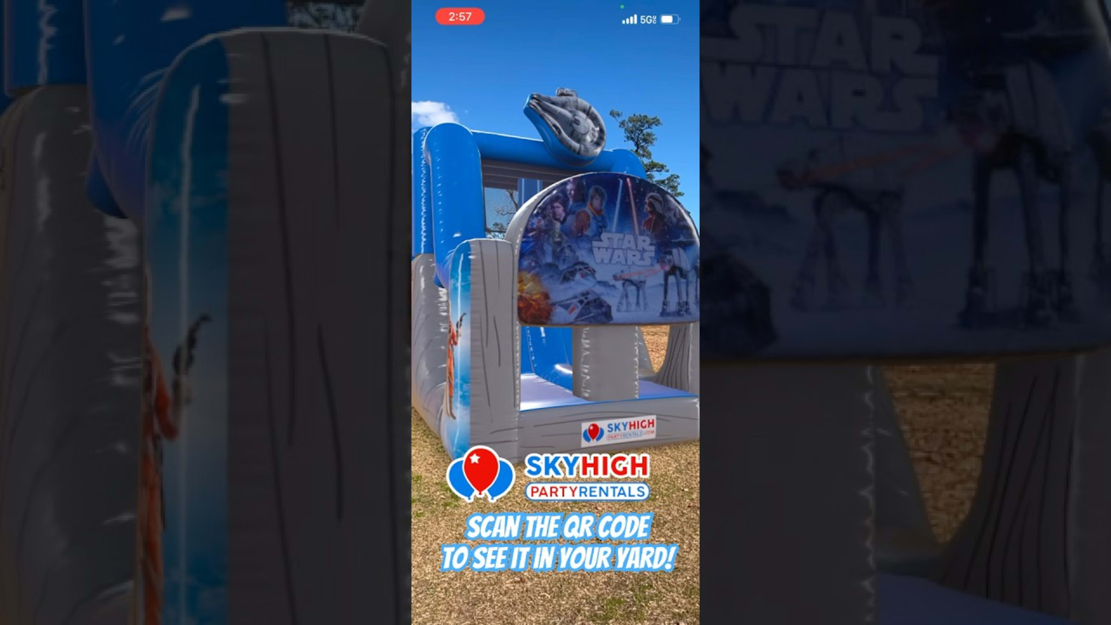 SkyHigh party rentals product featured video