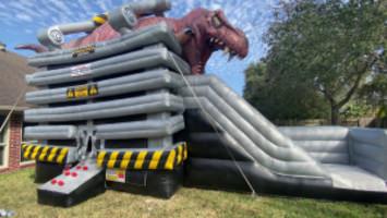 T-Rex Dinosaur Jumper Slide Combo - Cucamonga Jumpers