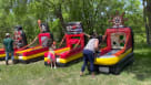Pirates Inflatable Games Youtube