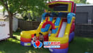 16ft Junior Water Slide Rental Side Youtube