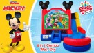 Mickey 6in1 Bounce House Rentals Youtube