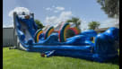 Huge Wet Water Slide For Rent Youtube