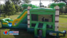 Palm Tree Bounce House Combo Rental Kids climbing Youtube