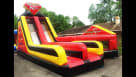 Double Rush Left Bounce House Obstacle Course Youtube
