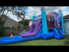 Frozen 2 Bounce House Water Slide Rental Youtube