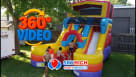 16ft Junior Water Slide Rental Side Youtube