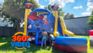 Superman Bounce House Rental Youtube
