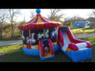 Carousel Bounce House Combo Water Slide Youtube