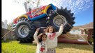 Monster Truck Deluxe Bounce House Combo Youtube