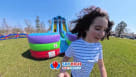 18ft Dual Lane Water Slide Youtube