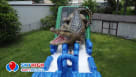 Alligator Bounce House Water Slide Rental Youtube