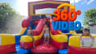16ft Double Thanksgiving Slide Youtube