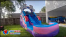 15ft Waterslide Unicorn Theme Youtube