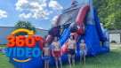 Spider Man Water Slide Rental Youtube