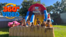 Barnyard Farm Water Slide Rentals Texas Youtube