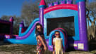 Mega Pink Bounce House Rentals Delivered Youtube