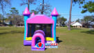 Kids Tiny Pink Castle Bounce House for Hire Youtube