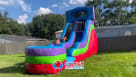 15ft Unicorn Retro Wet/Dry Slide Rental Youtube