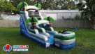 Rent a15ft Palm Tree Wet Slide Youtube