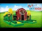 Inflatable Construction Obstacle Course Moonwalk Bounce House Youtube