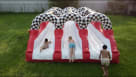 3 Lane Racing Slip N Slide Rentals Youtube