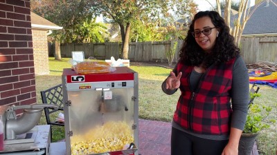 Popcorn Machine w/ Cart - Hire in Idaho