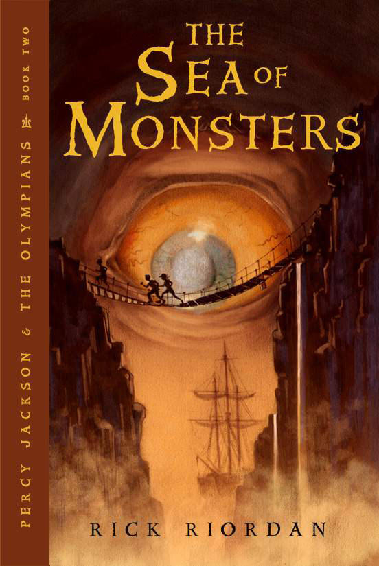 The Sea of Monsters (Percy Jackson and the Olympians, #2) cover