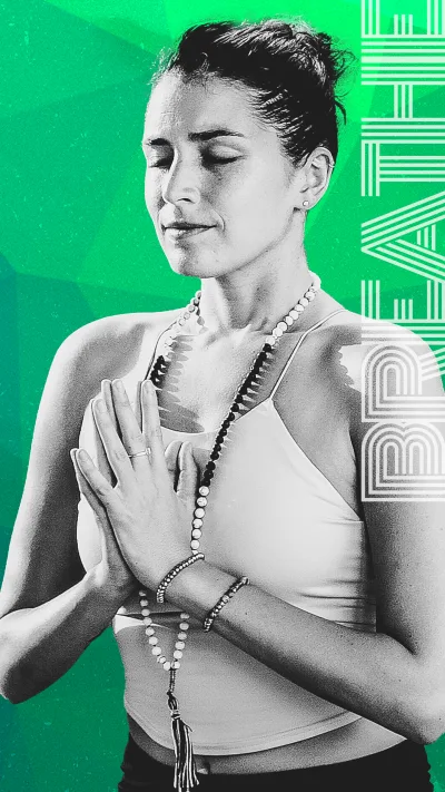 Use movement and your breath to connect to the divine.