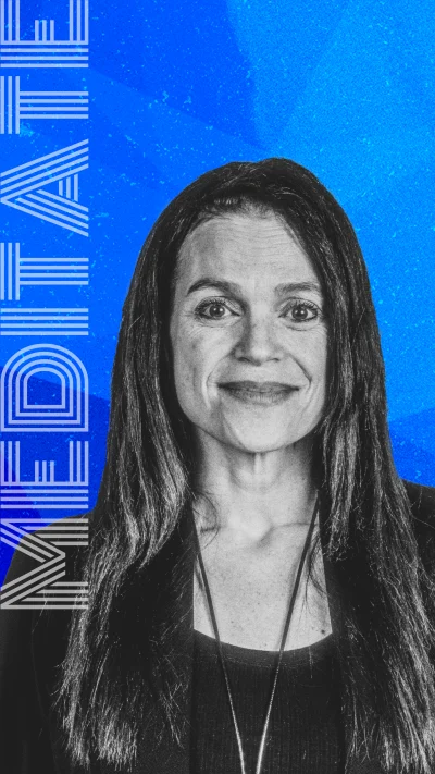 A brief meditation with Pam when you're feeling stressed.