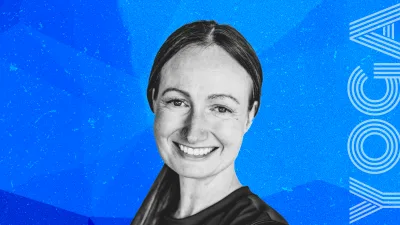 A 5 minute yoga flow with Gygi to help with work stress