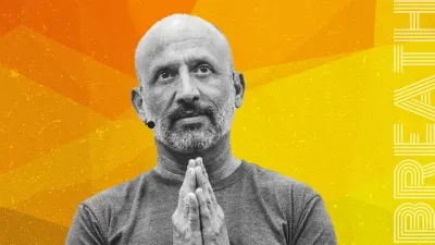 A bellows breathing practice with John