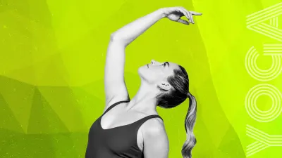 Easy yoga flow with Amelia to center yourself at work