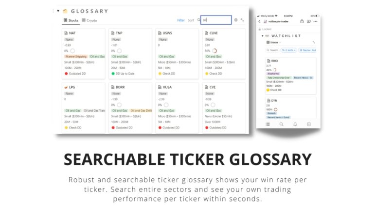 Notion Pro Trader | Prototion | Buy Notion Template
